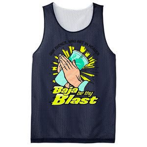 Our Father Who Art In Heaven Be Thy Blast Mesh Reversible Basketball Jersey Tank