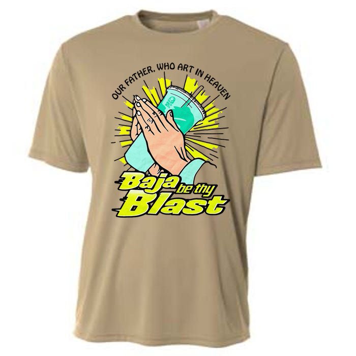 Our Father Who Art In Heaven Be Thy Blast Cooling Performance Crew T-Shirt