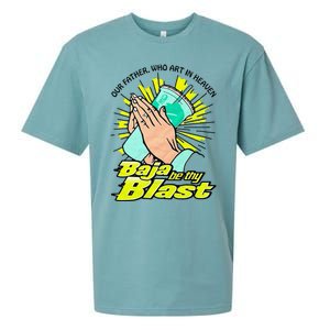 Our Father Who Art In Heaven Be Thy Blast Sueded Cloud Jersey T-Shirt