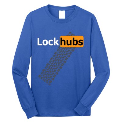 Offroad Four Wheel Drive Lock Hubs 4x4 Overland 4wd Lover Gift Long Sleeve Shirt