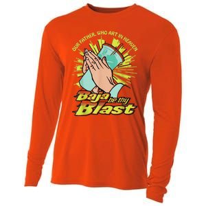 Our Father Who Art In Heaven Baja Be Thy Blast Cooling Performance Long Sleeve Crew