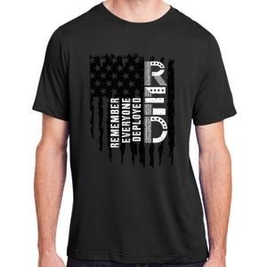 On Friday We Wear Red Friday Military Support Troops Us Flag Adult ChromaSoft Performance T-Shirt