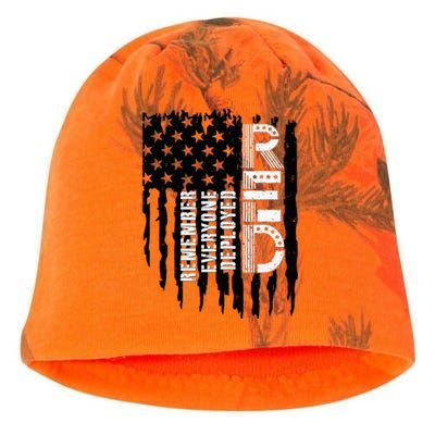 On Friday We Wear Red Friday Military Support Troops Us Flag Kati - Camo Knit Beanie