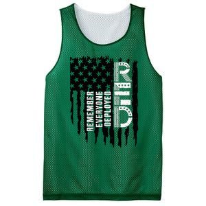 On Friday We Wear Red Friday Military Support Troops Us Flag Mesh Reversible Basketball Jersey Tank