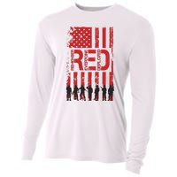 On Friday We Wear Red We Wear Red Remember Everyone Deployed Red Cooling Performance Long Sleeve Crew