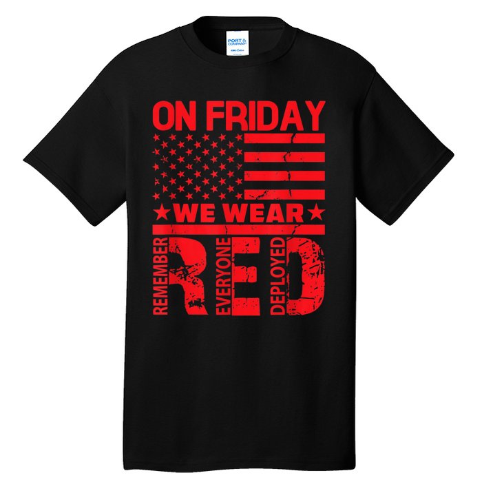 On Friday We Wear Red We Wear Red Tall T-Shirt