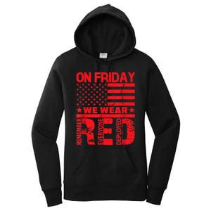 On Friday We Wear Red We Wear Red Women's Pullover Hoodie