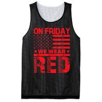 On Friday We Wear Red We Wear Red Mesh Reversible Basketball Jersey Tank