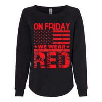 On Friday We Wear Red We Wear Red Womens California Wash Sweatshirt