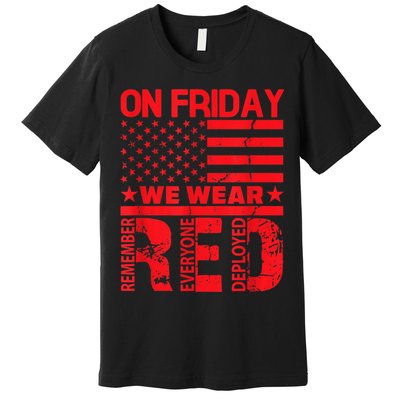 On Friday We Wear Red We Wear Red Premium T-Shirt