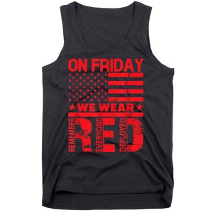 On Friday We Wear Red We Wear Red Tank Top