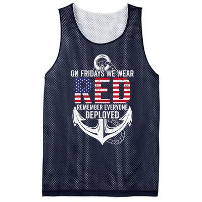 On Fridays We Wear Red Friday Distressed Mesh Reversible Basketball Jersey Tank