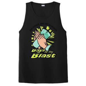 Our Father Who Art In Heaven Baja Be Thy Blast Funny PosiCharge Competitor Tank