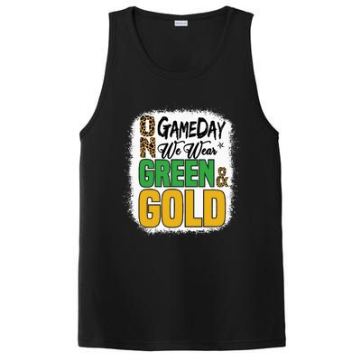 On Football We Wear Green And Gold PosiCharge Competitor Tank