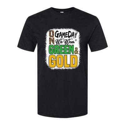 On Football We Wear Green And Gold Softstyle CVC T-Shirt