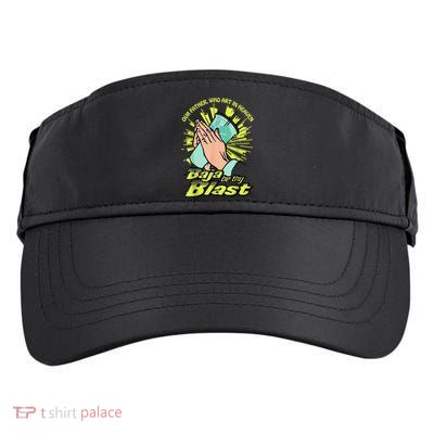 Our Father Who Art In Heaven Baja Be Thy Blast Adult Drive Performance Visor