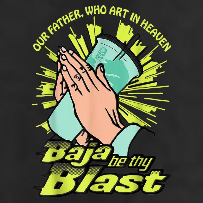 Our Father Who Art In Heaven Baja Be Thy Blast 11oz C Handle Ceramic Mug