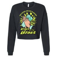 Our Father Who Art In Heaven Baja Be Thy Blast Cropped Pullover Crew