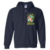 Our Father Who Art In Heaven Baja Be Thy Blast Full Zip Hoodie