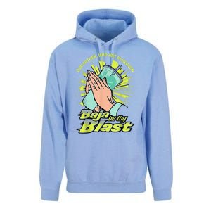 Our Father Who Art In Heaven Baja Be Thy Blast Unisex Surf Hoodie