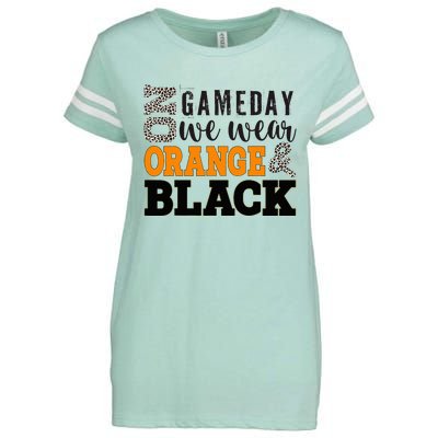 On Football We Wear Orange Enza Ladies Jersey Football T-Shirt