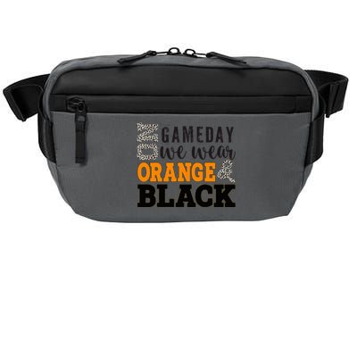 On Football We Wear Orange Crossbody Pack