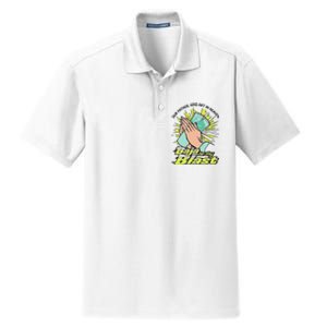 Our Father Who Art In Heaven Baja Be Thy Blast Funny Gift Dry Zone Grid Polo