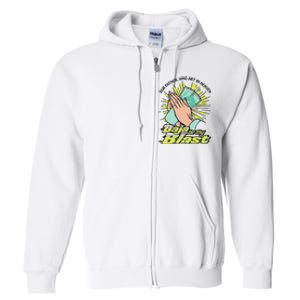 Our Father Who Art In Heaven Baja Be Thy Blast Funny Gift Full Zip Hoodie