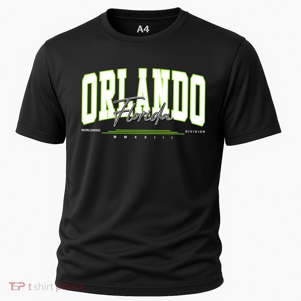 Orlando Florida Worldwide Division Cooling Performance Crew T-Shirt