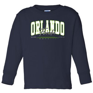 Orlando Florida Worldwide Division Toddler Long Sleeve Shirt