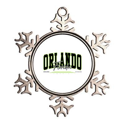 Orlando Florida Worldwide Division Metallic Star Ornament