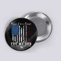 On Friday We Wear Red For My Son Military Support Us Flag Button