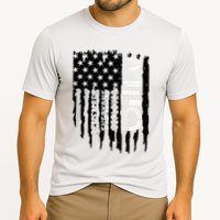 On Friday We Wear Red Friday Military Support Troops Us Flag Performance Shirt
