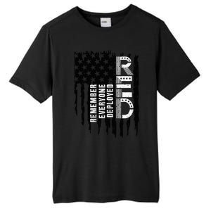 On Friday We Wear Red Friday Military Support Troops Us Flag Tall Fusion ChromaSoft Performance T-Shirt