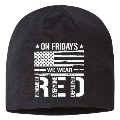 On Friday We Wear Red Sustainable Beanie