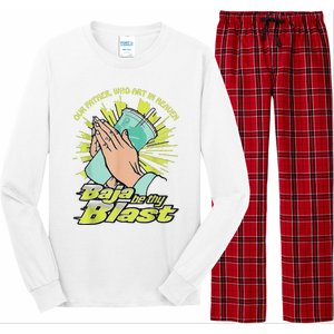 Our Father Who Art In Heaven Baja Be Thy Blast Long Sleeve Pajama Set