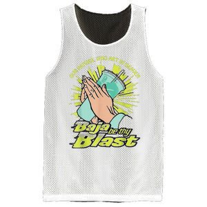 Our Father Who Art In Heaven Baja Be Thy Blast Mesh Reversible Basketball Jersey Tank