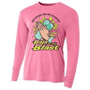 Our Father Who Art In Heaven Baja Be Thy Blast Cooling Performance Long Sleeve Crew