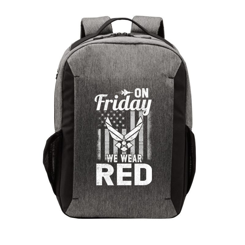 ON FRIDAY WE WEAR RED AIR FORCE AMERICAN FLAG Vector Backpack