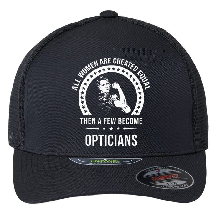 Optician For Women Optician Flexfit Unipanel Trucker Cap