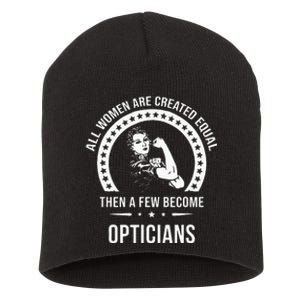 Optician For Women Optician Short Acrylic Beanie