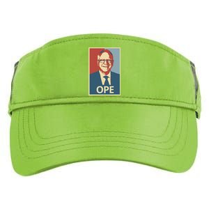 Ope Funny Walz Kamala Harris Walz Election 2024 Adult Drive Performance Visor