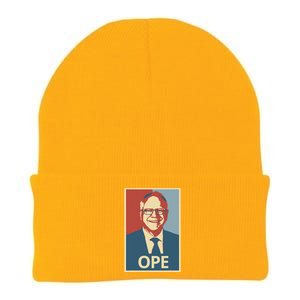 Ope Funny Walz Kamala Harris Walz Election 2024 Knit Cap Winter Beanie