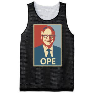 Ope Funny Walz Kamala Harris Walz Election 2024 Mesh Reversible Basketball Jersey Tank