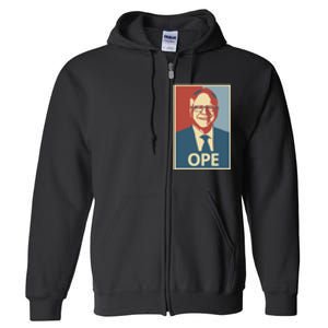 Ope Funny Walz Kamala Harris Walz Election 2024 Full Zip Hoodie