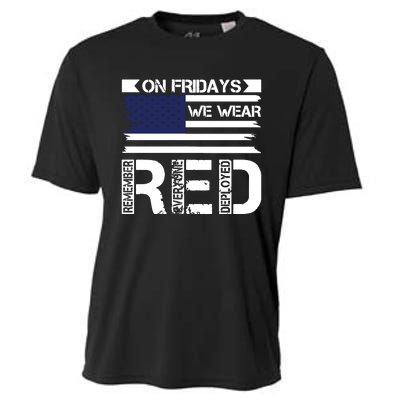 On Friday We Wear Red Cooling Performance Crew T-Shirt