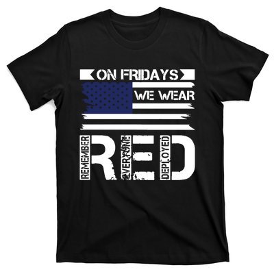 On Friday We Wear Red T-Shirt