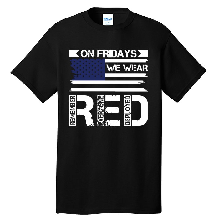 On Friday We Wear Red Tall T-Shirt