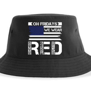 On Friday We Wear Red Sustainable Bucket Hat