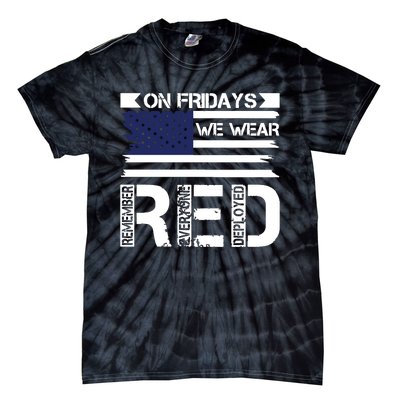 On Friday We Wear Red Tie-Dye T-Shirt